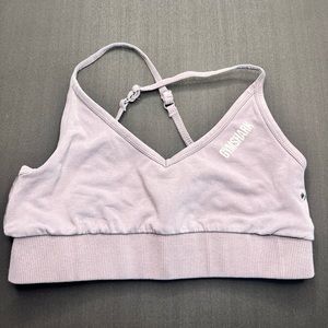 Gray gymshark bra size S
